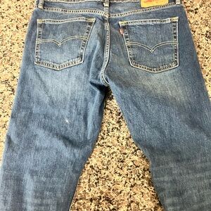 Levi's Men's Straight Fit Blue Jeans